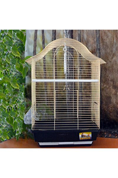 EuroGold SEMEGLBL PIRINÇ TELLI KUŞ KAFESI 34,5X28X54,5 CM X (115142) 1 ADET