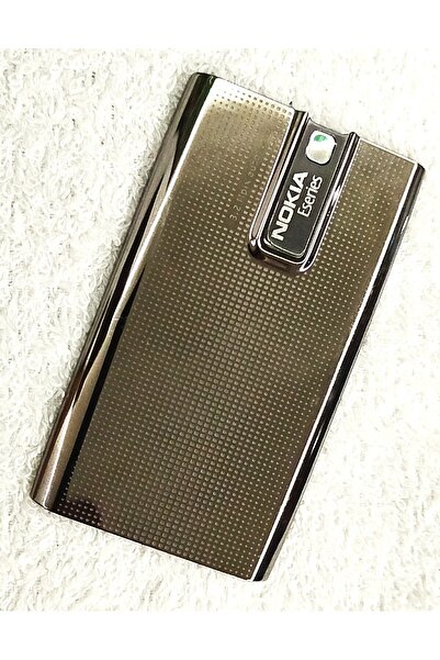 Nokia E66 Orijinal Batarya Pil Kapağı Gri