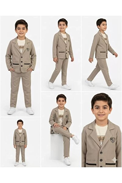 Generic Brand 2-9 Years Old Jagger Fabric 3 Piece Children's Set