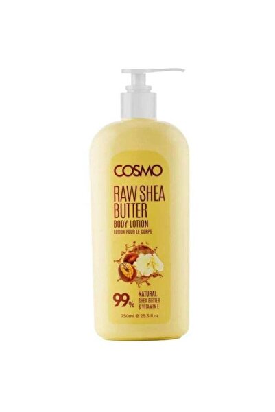 Cosmo لوشن الجسم بزبدة الشيا الخام مع زبدة الشيا الطبيعية وفيتامين E 750 مل