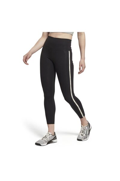 Reebok Women's Piping Pack HR Ctn Tights XS