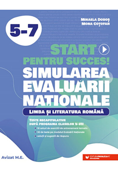 Paralela 45 Începe pentru succes! Simulare de evaluare națională. Limba și Li...