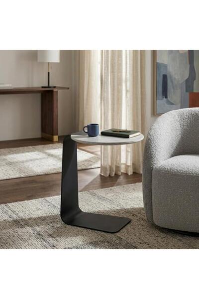 BAYTI Single Wood Service Table