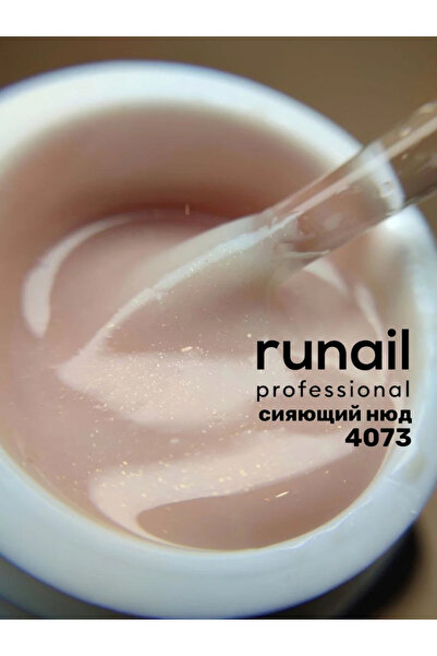 RUNAİL PROFESSİONAL Uv gel Protez Tırnak Builder Jel 15 ml - 4073 Shining Nude