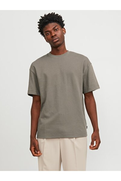 Jack & Jones T-shirt Einfarbig Rundhals T-shirt