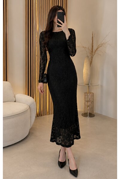 Ruby DANTELLİ ELBİSE