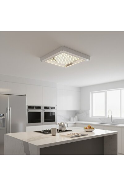 DELIGHT Plafoniera LED Patrata Pentru Bucatarie 12W 6500K