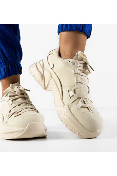 BENOTTİ Women's sneakers Samir Beige