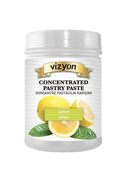 VİZYON Limon Aromalı Konsantre Pastacılık Karışımı 1 Kg