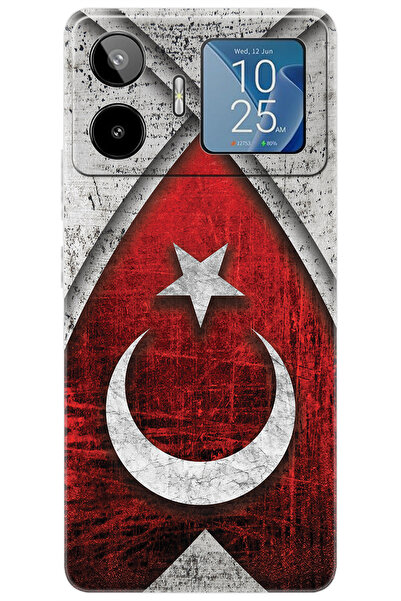 General Mobile GM 26 PRO 5G (G903) Uyumlu Kılıf Desen Baskılı Silikon Türk Ba...