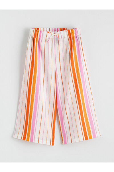 LC Waikiki Striped Girls' Capri