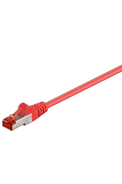 MicroConnect S/FTP CAT6 0.15m Roșu LSZH PiMF (Perechi în folie metalică) 4x2x...