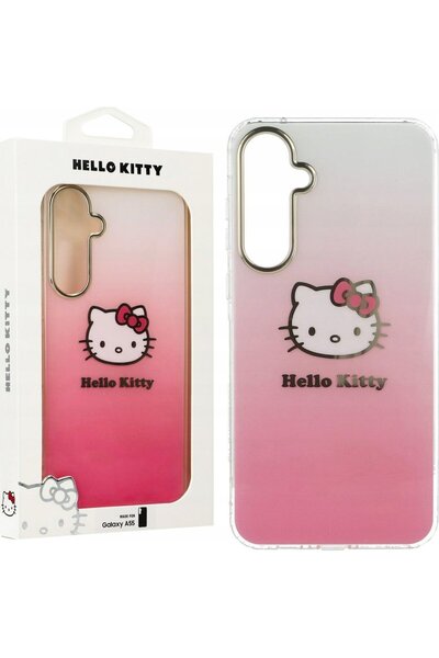 Hello Kitty Θήκη για Samsung Galaxy A55 HKHCSA55HDGKEP ροζ HC IML με διαβάθμι...