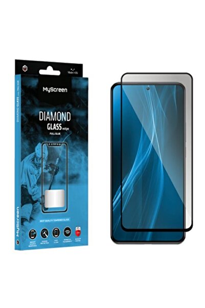 MyScreen Sticlă Diamond cu adeziv integral Xiaomi Poco X6 negru