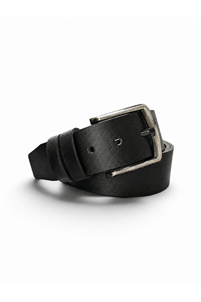 ZEKTON Genuine Leather 4.5 cm Black Men's Jeans Belt - Premium Box and Gift S...