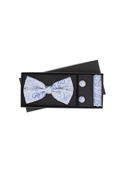 ButicCochet 3-piece set, bow tie, cufflinks and handkerchief, for men, ButicC...