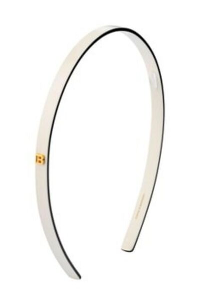 BALMAIN , Balmain, Hair Band, White/Black