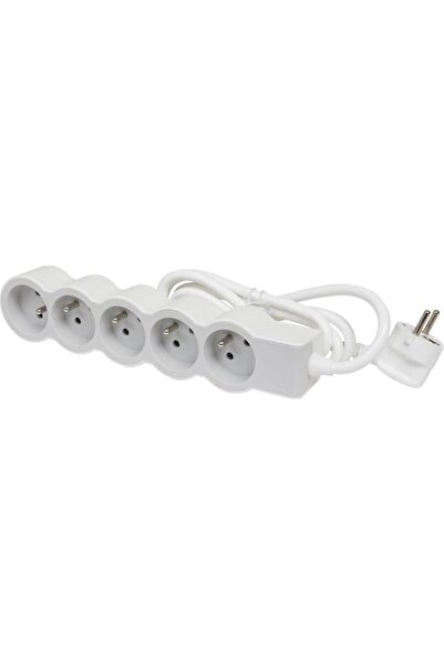 Legrand HELMO Preîncărcător standard 5x2P+cu cablu 1.5m 3x1.0 mm² alb/gri des...