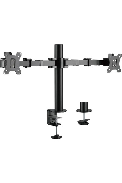 LogiLink Suport monitor dublu ZUB 17 "-32 " din oțel