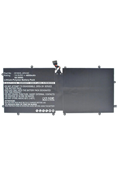 CoreParts Baterie laptop pentru Dell 68.08Wh 14.8V 4600mAh 68Wh Li-Pol 14.8V ...