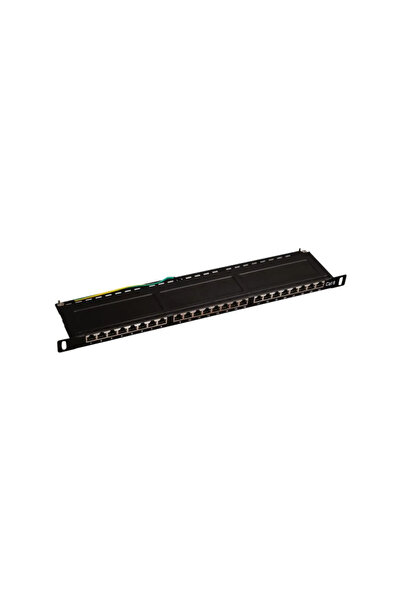 Alantec Patchpanel STP, CAT.6, Optimum- 0.5U, 24 porturi, LSA (PK028)