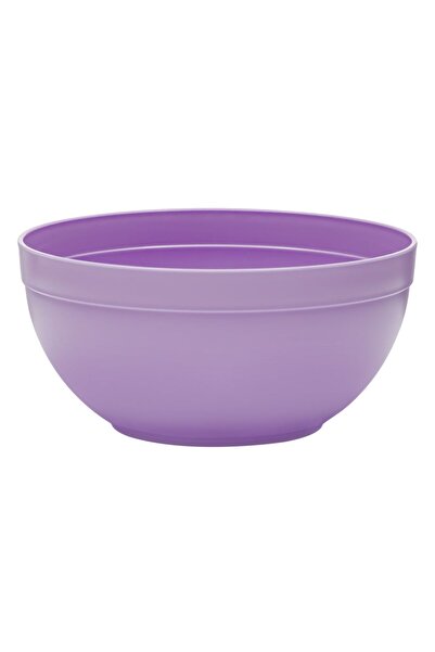 Zumzeria Purple Round Plastic Bowl 2.5L