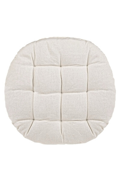 OEM Ecru Round Cushion for Chair Ø38x5cm