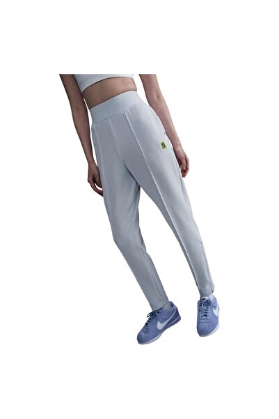 Nike NikeCourt Femei& # Pantaloni de tenis x27;s Dri-FIT Knit L