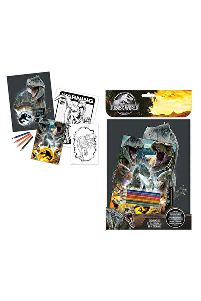 JURASSIC WORLD set de colorat