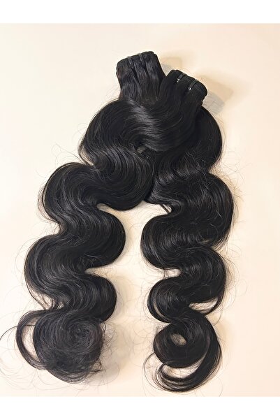 Store حزمة شعر مموج - شعر طبيعي 100% من الشعر البشري الحقيقي بطول 20 بوصة - 5...