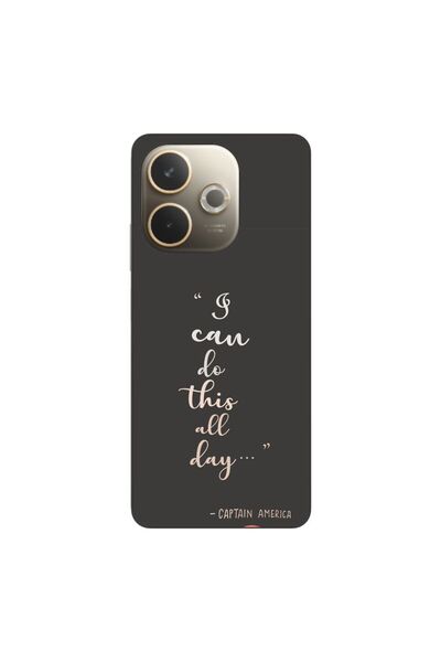 OEM Husa compatibila cu Oppo A5 Pro Silicon Gel Tpu Model Mesaj I Can Do This...
