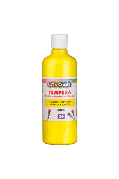 Zumzeria Yellow Tempera Paint 500ml