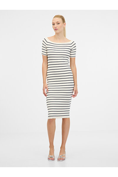 ORSAY Cream women's midi dress