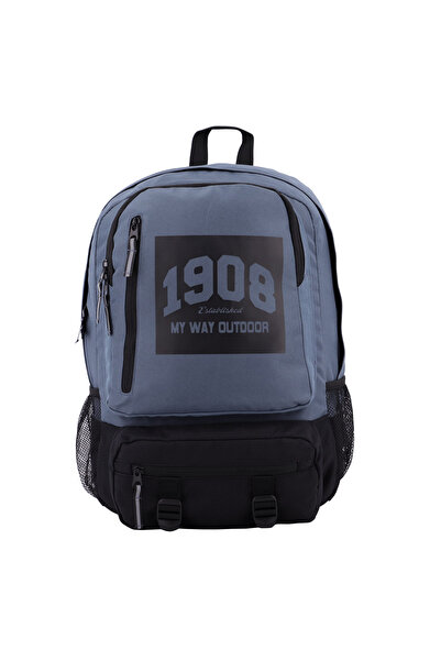 Zumzeria Blue Backpack with Black Base '1908' - My Way