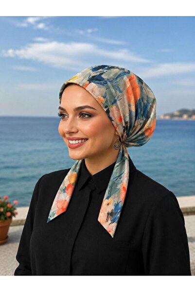 R&S modibone Scarf Bonnet Cotton Hoop Fabric Does Not Slip