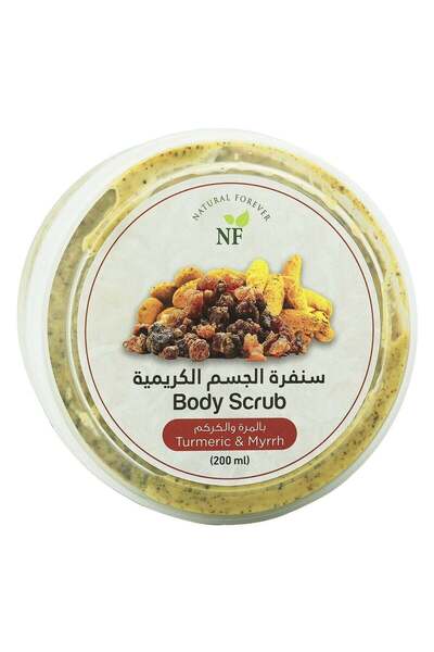 Natural forever Body Scrub Turmeric & Myrrh 200ml
