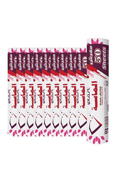 iplast كرتون | | أغطية طاولة الطعام من ألماسة مقاس 90 × 100 سم - 50 غطاء (10 ...
