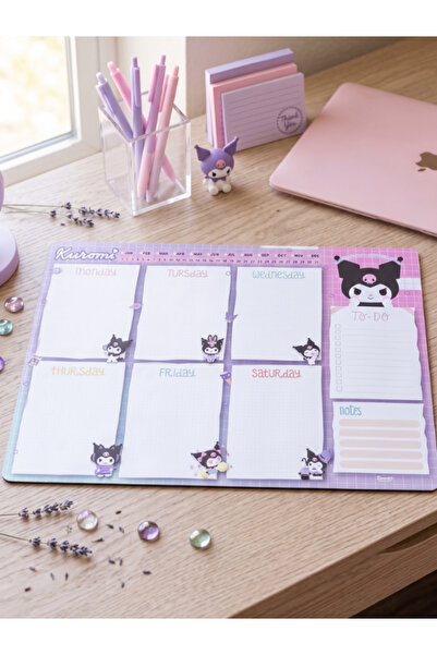 GiFi Kuromi & Hello Kitty Licensed A4 Planner 29.5X21 cm