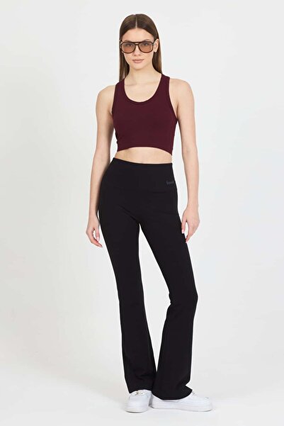 Fronde Breathwear Fiona Women's High Waist Spanish Flare Leggings Bootcut