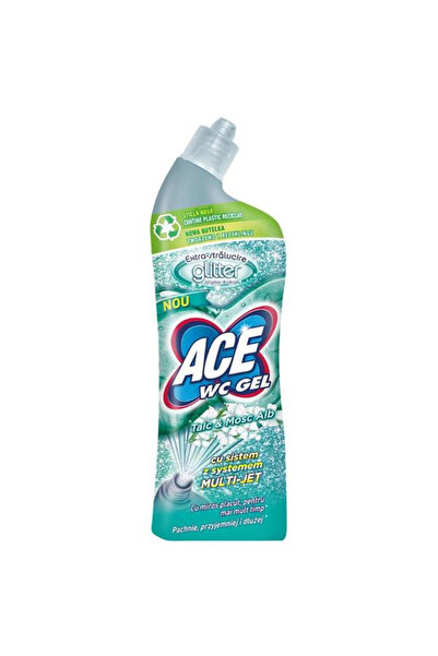 ACE Ace toilet sanitizing gel, Glitter talc & white musk, 700 ml
