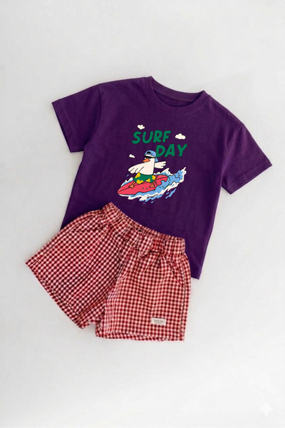 LORVEX Tricou oversize unisex din bumbac 100%, potrivit pentru copii, cu impr...