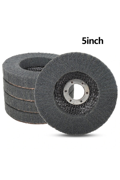 Choice3 1pc 5inch DBSAFE 4 4.5 5 Inch Nylon Fiber Flap Polishing Wheel Disc 8...