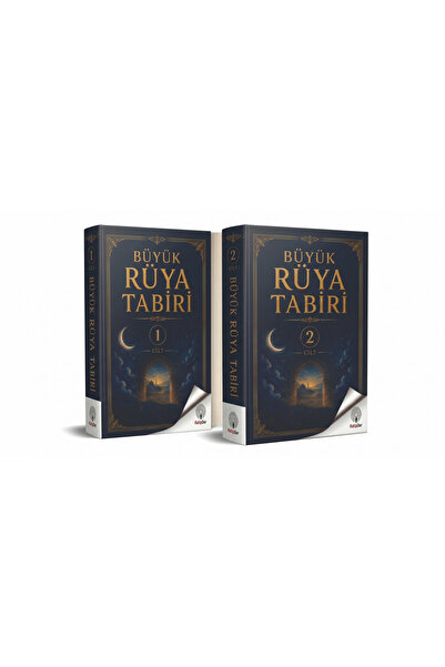 Katip Yayınevi Kültür Kitaplığı Büyük Rüya Tabiri ( 2 Cilt - 1000 Sayfa-Karto...