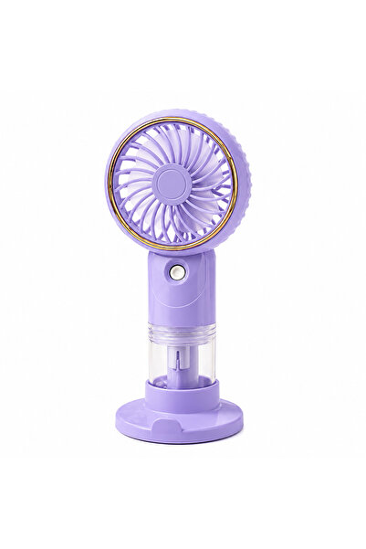 XTRIKE ME Şarj Edilebilir Taşınabilir Mini El Fanı - Su Hazneli Nemlendiricil...