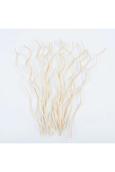 Choice1 Wood 20Pcs Long Wavy Rattan Reed Diffuser Sticks Fragrance Diffuser R...