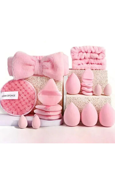 Choice PINK 20PCS 20Pcs Makeup Sponge Kit Beauty Sponges Blender Triangel Pow...
