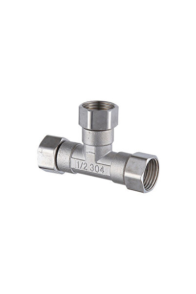 Choice4 1/2" Style 9 Stainless Steel 3-Way Diverter, Thickened Male and Femal...