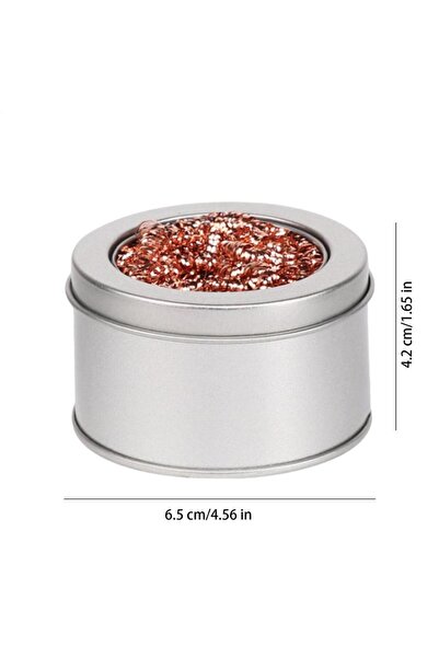 Choice1 Red Brass Wire Stainless Soldering Tip Cleaner Ball No-Water Iron Eff...