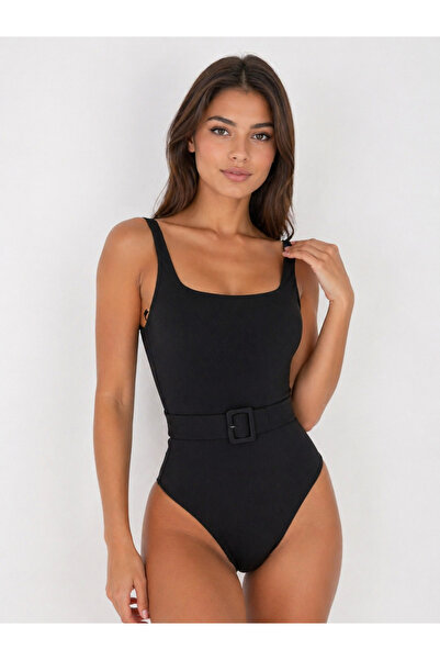PREMIO PRIVE BRAND Costum de Baie Intreg Negru Cod : W132 (03)
