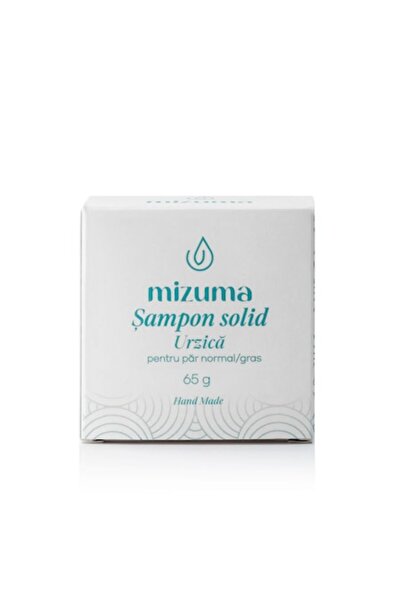 mizuma Solid Shampoo with Nettle, fortification and regeneration, 80 g, urzica